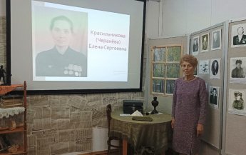  "У войны не женское лицо..." - авторская экскурсия "серебряного" экскурсовода Ичетовскиной Елены Васильевны